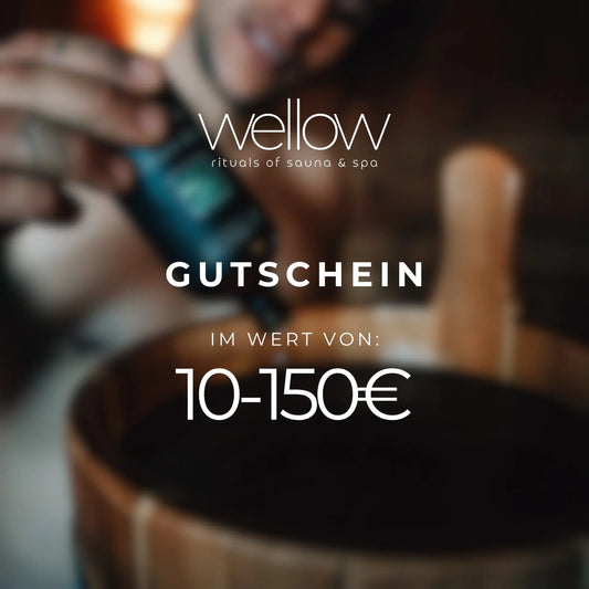 wellow sauna & spa-Geschenkgutschein - Wellow Sauna