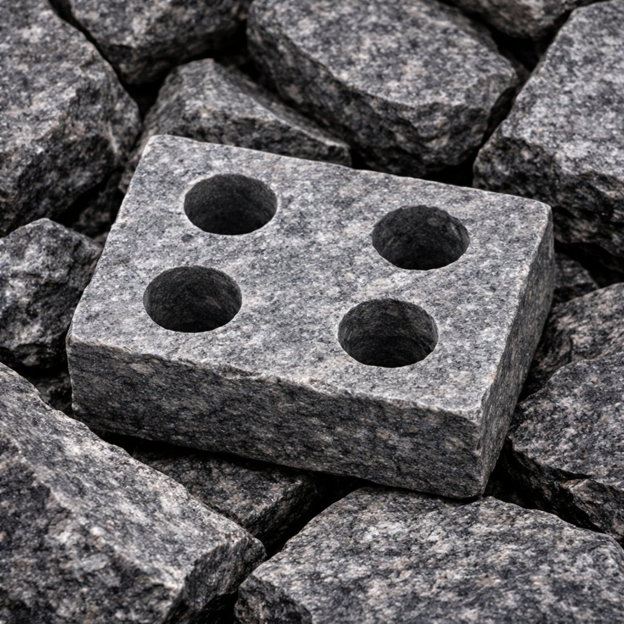 Special infusion stone light - 4 holes