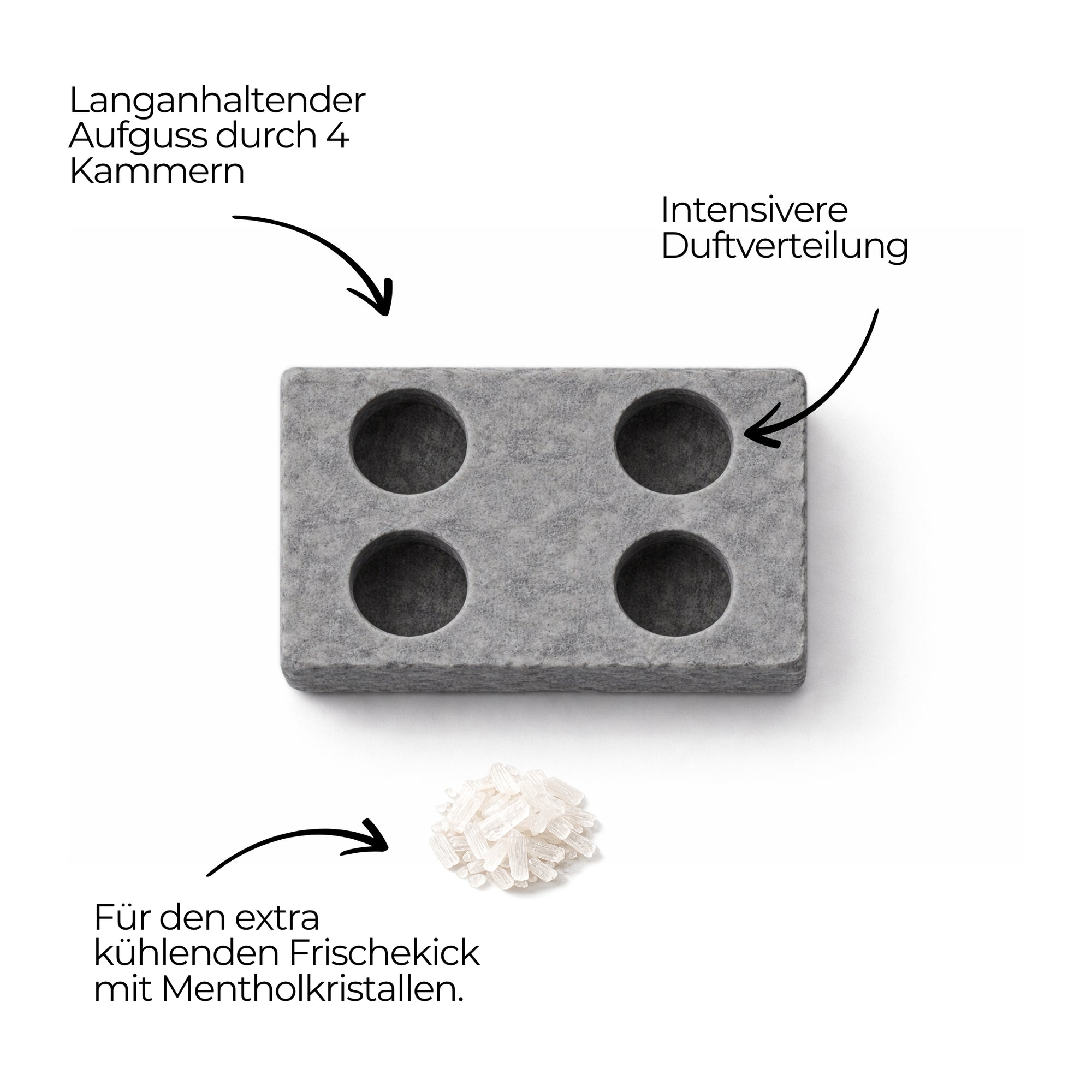Special infusion stone light - 4 holes