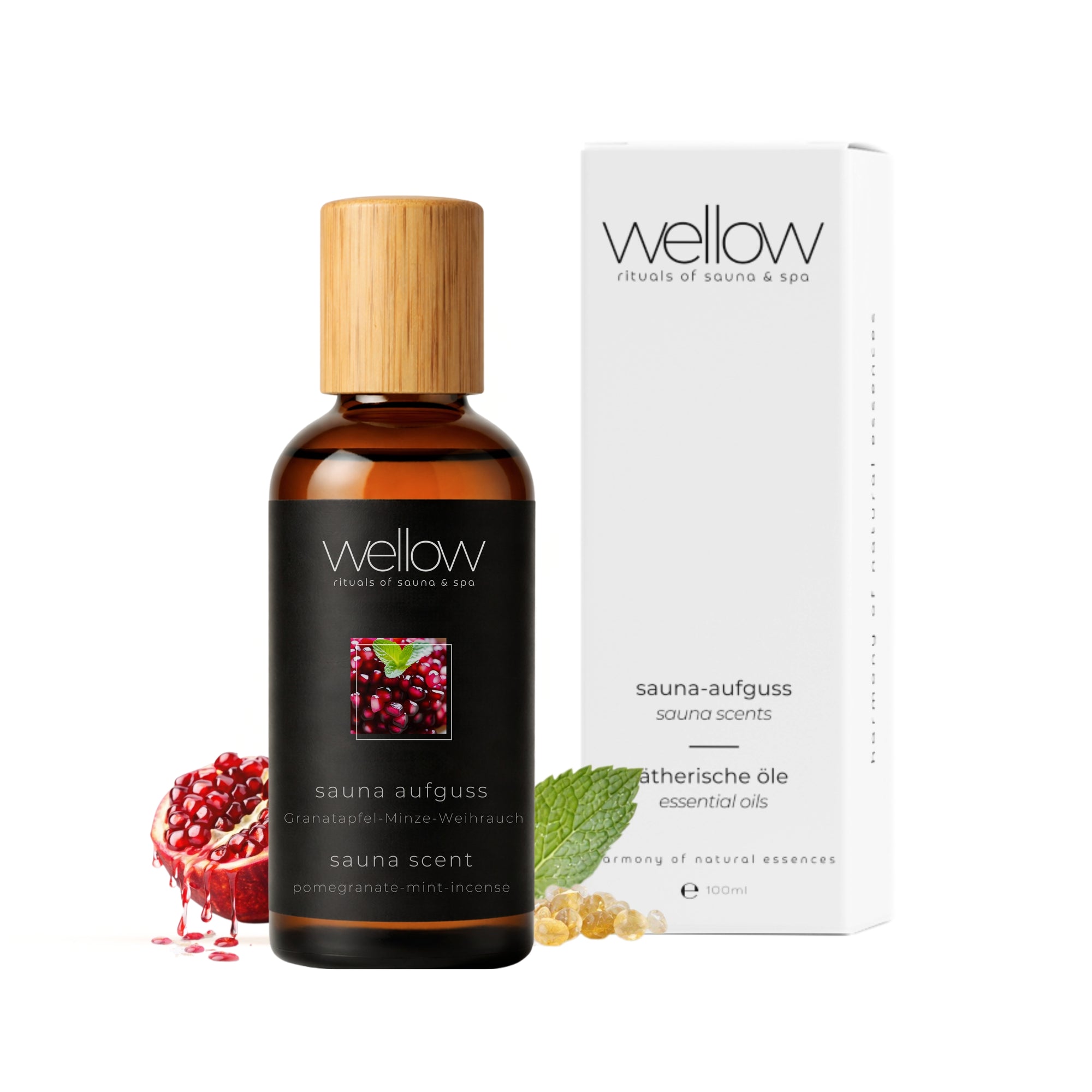 Sauna Infusion Pomegranate-Mint-Frankincense 100ml 