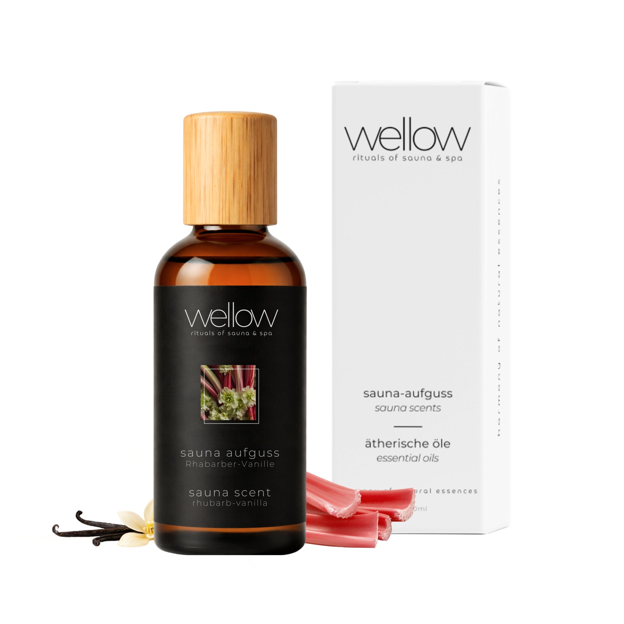 Sauna Infusion Rhubarb-Vanilla 100ml 