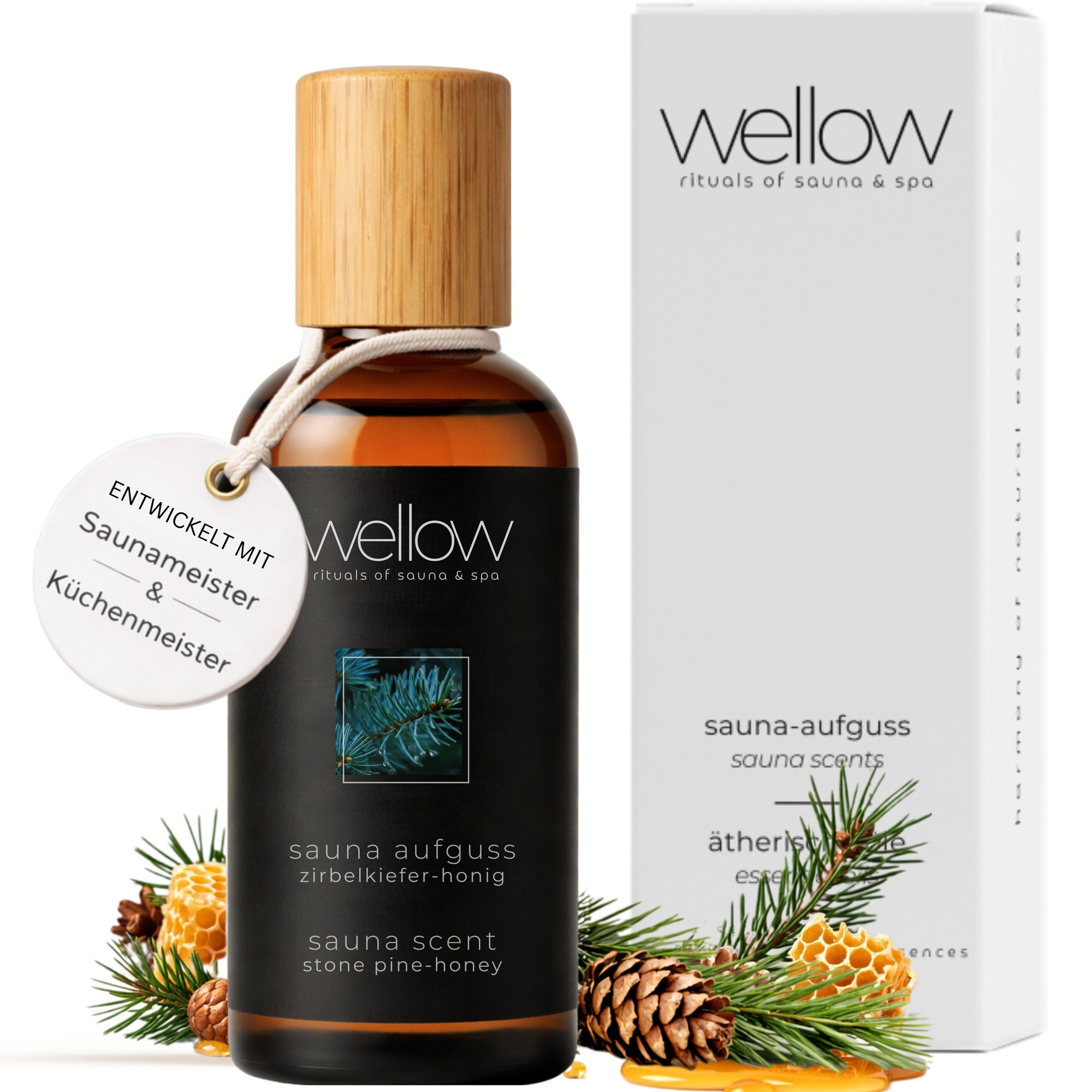 Sauna-Aufguss Zirbelkiefer-Honig 100ml