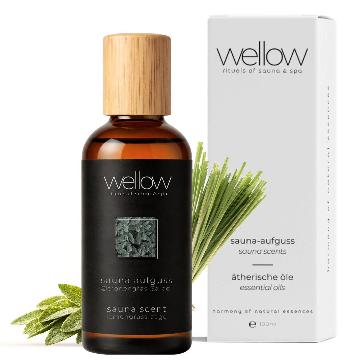 Sauna-Aufguss Zitronengras-Salbei 100ml